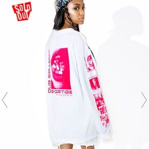Sold out Dolls Kill Mouthful Long Sleeve T